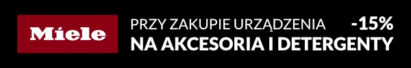 Rabat na akcesoria i detergenty Miele