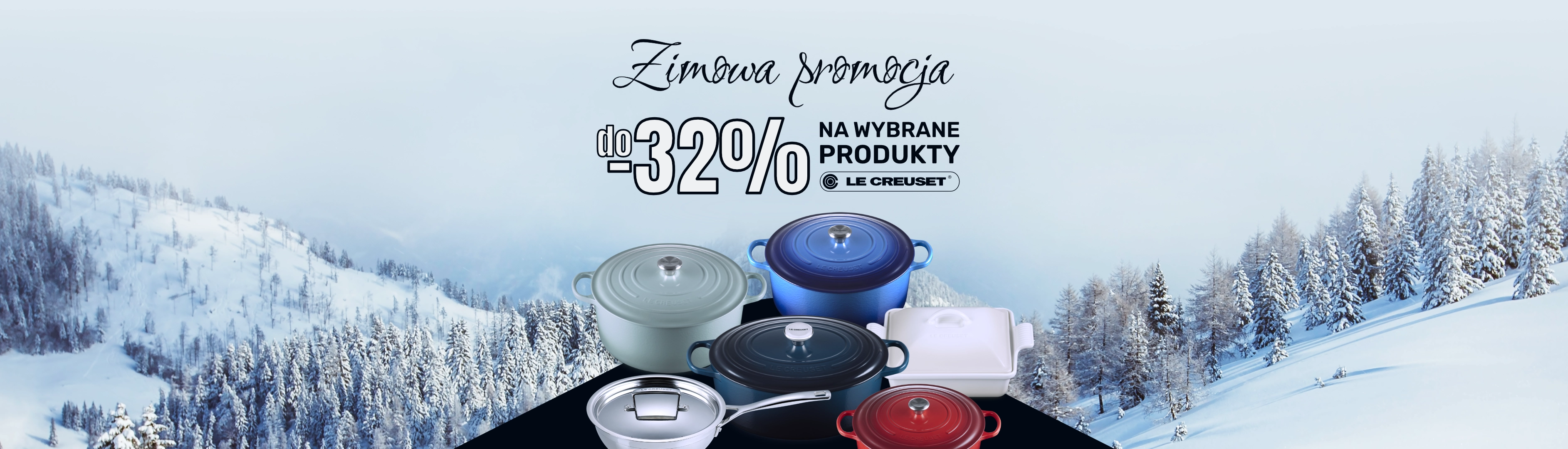 Zimowa Promocja - Le Creuset - do -52% na wybrane produkty