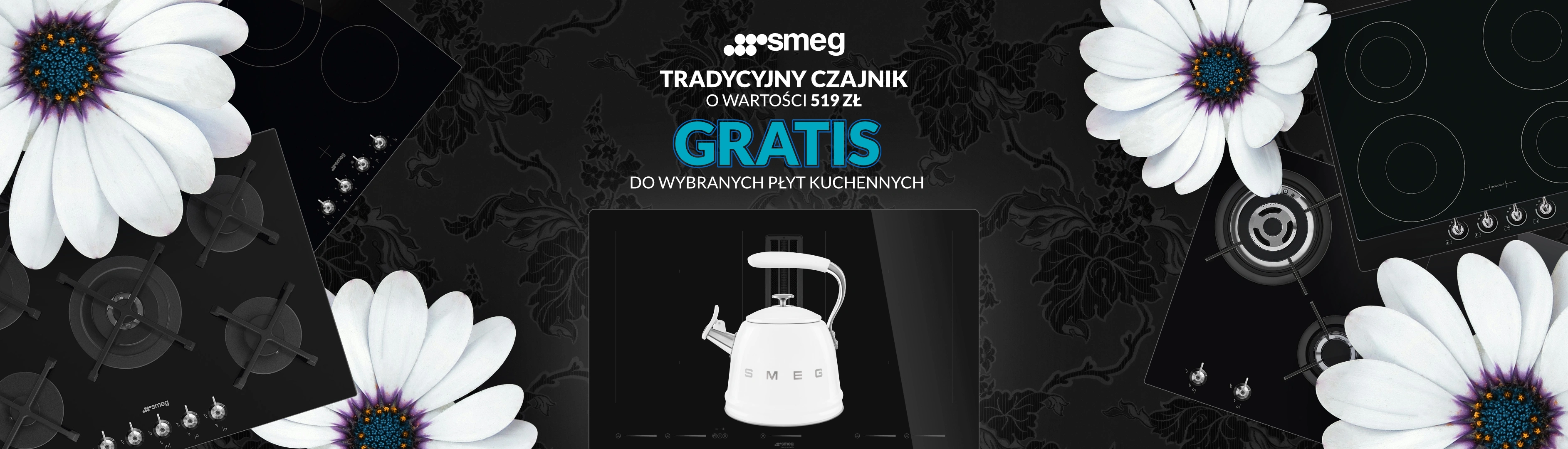 SMEG - Tradycyjny czajnik o wartości 519 zł GRATIS do wybranych płyt głównych