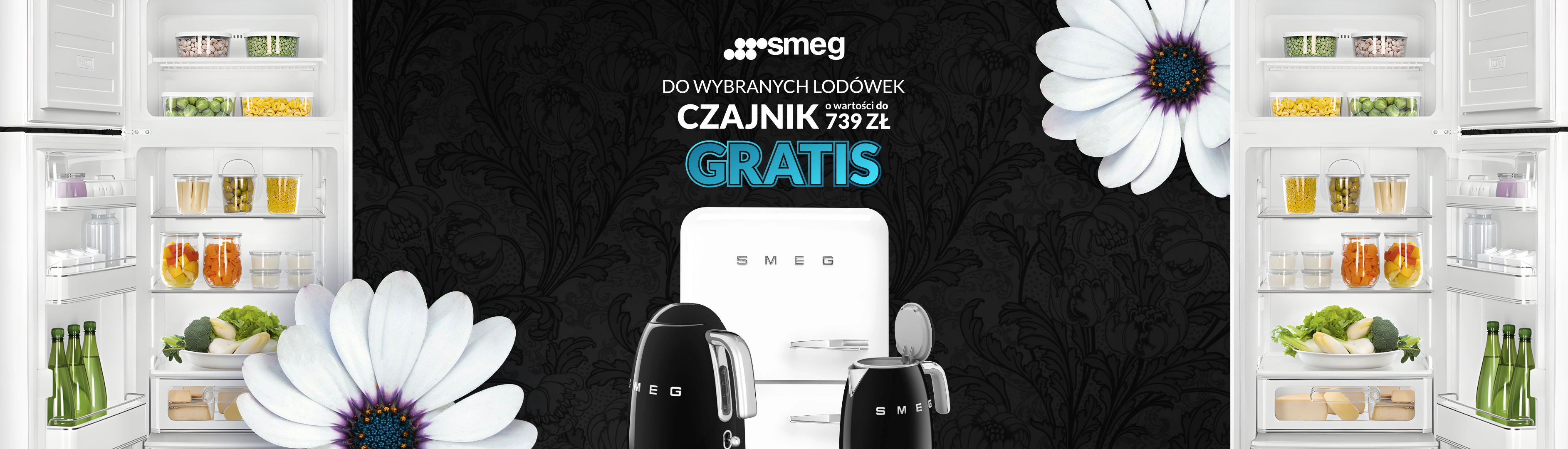 Do wybranych lodówek czajnik o wartości do 739 zł GRATIS!