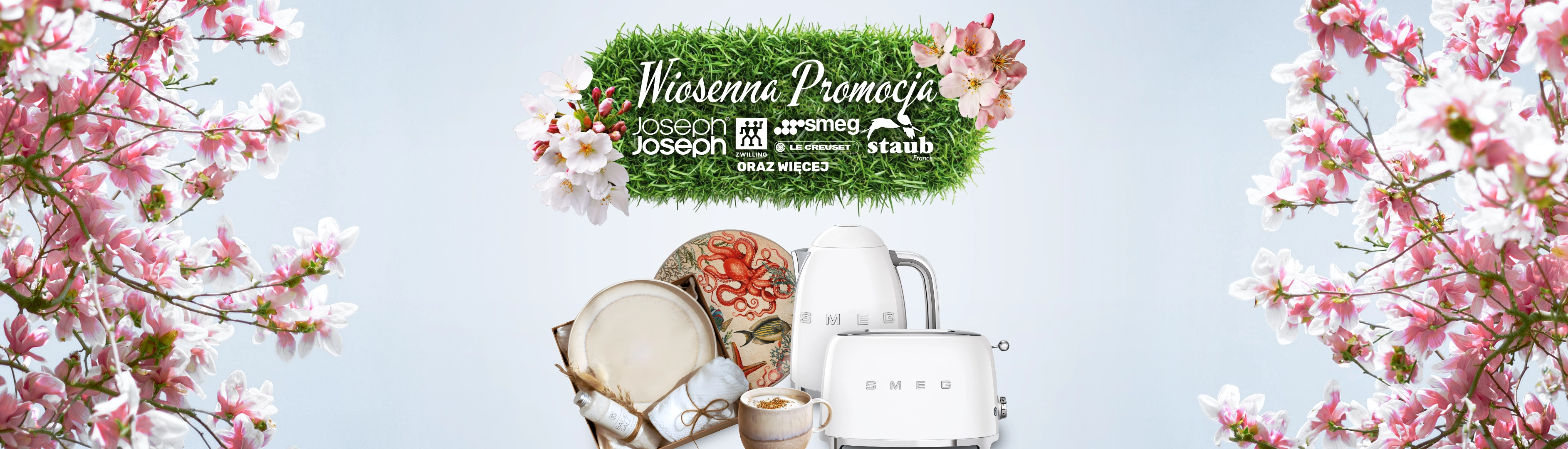 Wiosenna Promocja - Joseph Joseph, Zwilling, SMEG, Le Creuset, Staub