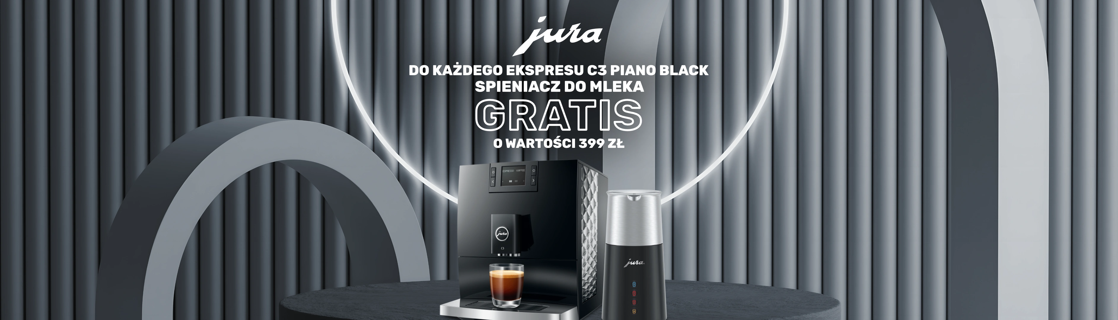 Jura - Do każdego ekspresu C3 spieniacz GRATIS