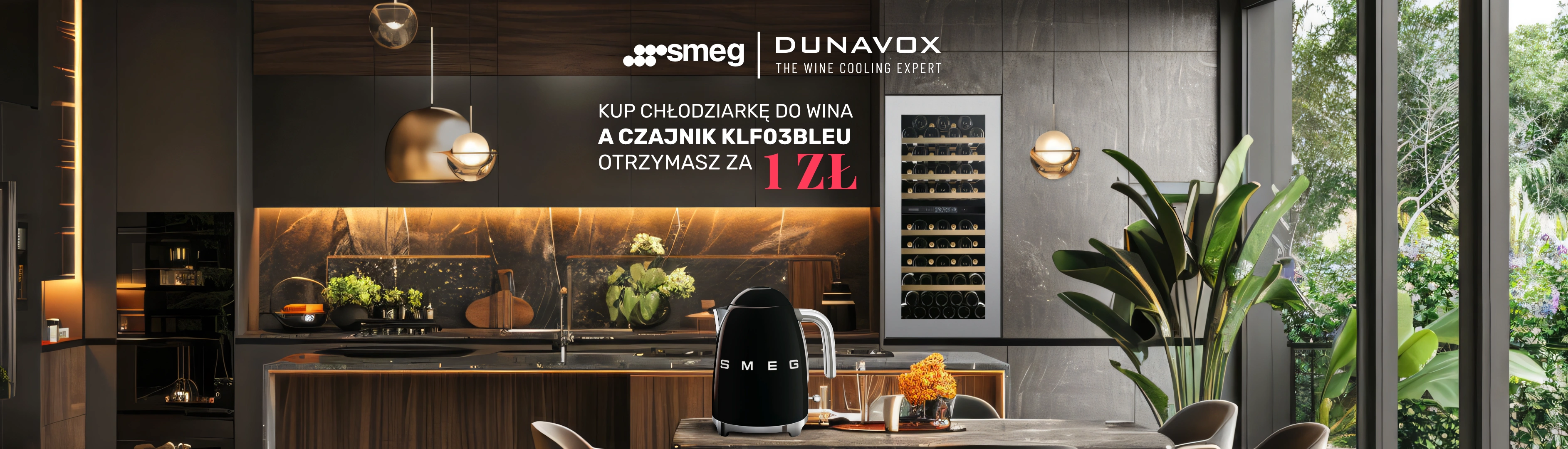 Dunavox x SMEG – czajnik SMEG za 1 zł do wybranych chłodziarek