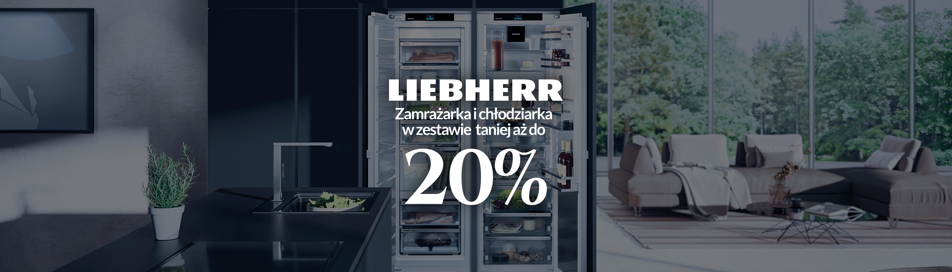 Zamrażarka i chłodziarka Liebherr w zestawie taniej aż do 20%