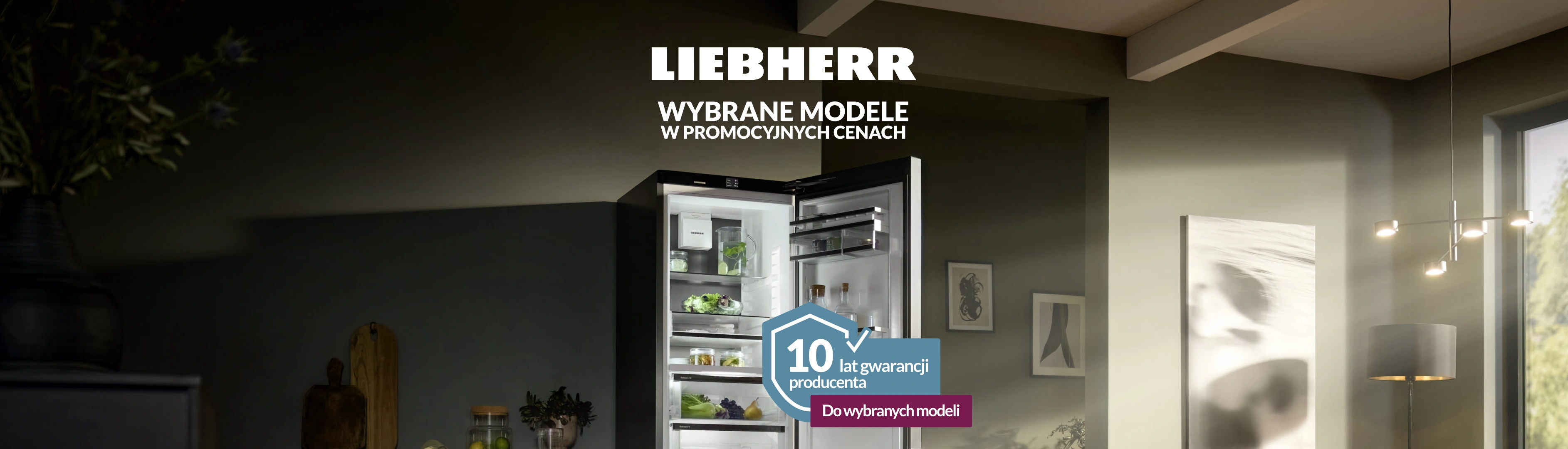 Liebherr - wybrane modele w promocyjnych cenach + 10 lat gwarancji na konkretne modele