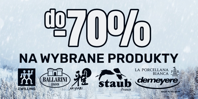 Zimowa Promocja - Zwilling, Ballarini oraz więcej do -70% na wybrane produkty