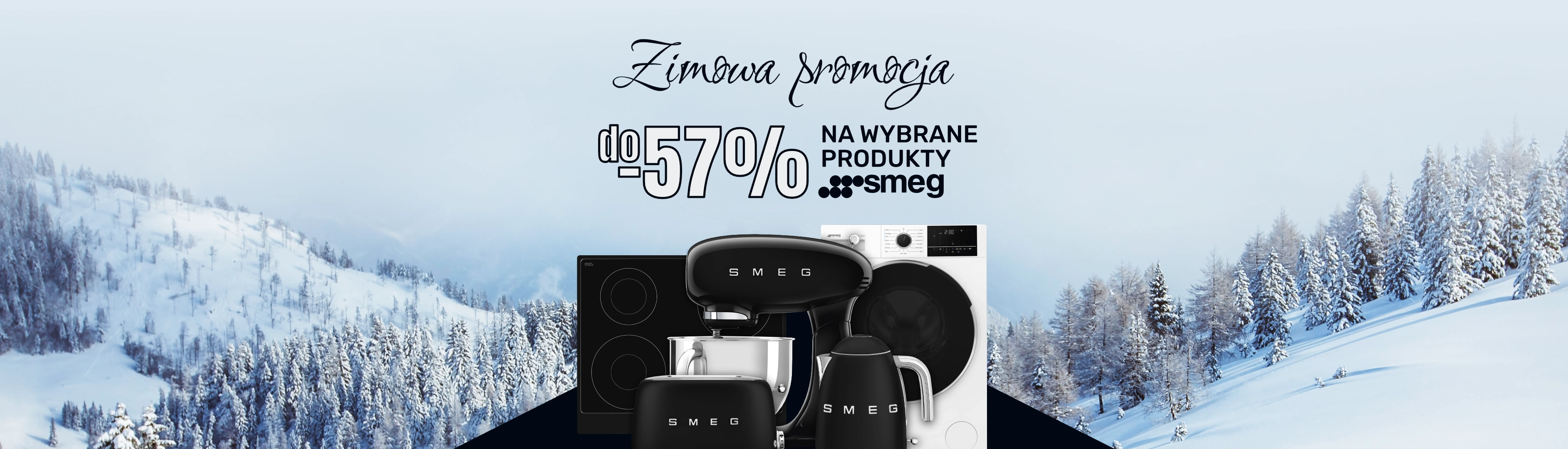 Zimowa Promocja - SMEG do -57%