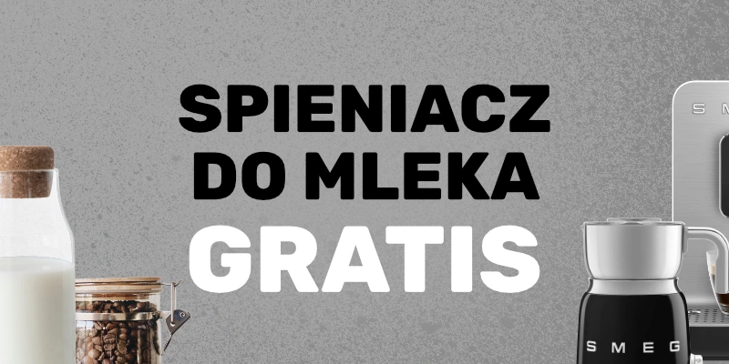 SMEG - Spieniacz do mleka GRATIS do ekspresów BCC11