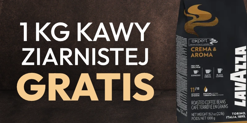 1 kg kawy Lavazza GRATIS do wybranych ekspresów!