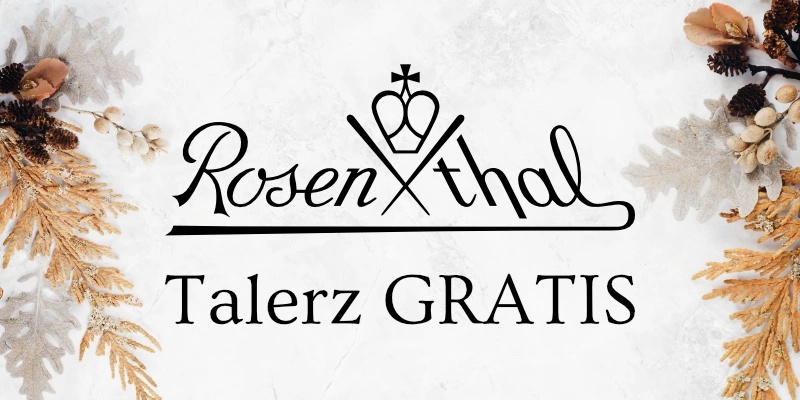 Rosenthal Maria Kryształowa - Talerz GRATIS