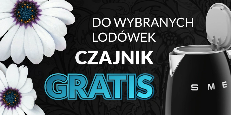 Do wybranych lodówek czajnik o wartości do 739 zł GRATIS!