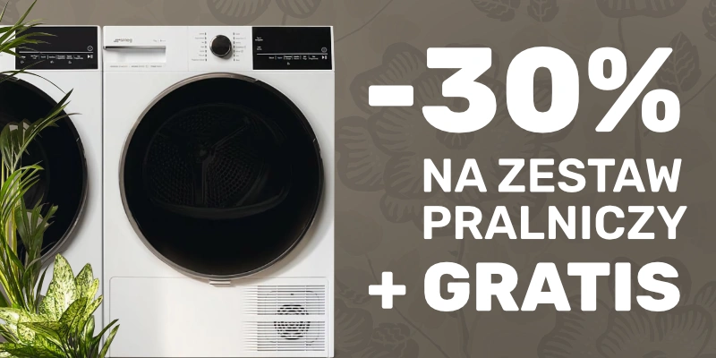 SMEG -30% na zestaw pralki i suszarki + zestaw do montażu w kolumnie o wartości 559zł GRATIS!
