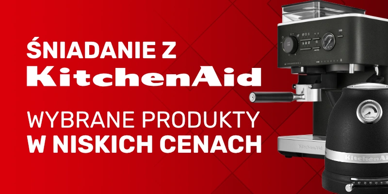 Śniadanie z KitchenAid - Ekspresy, czajniki i tostery.