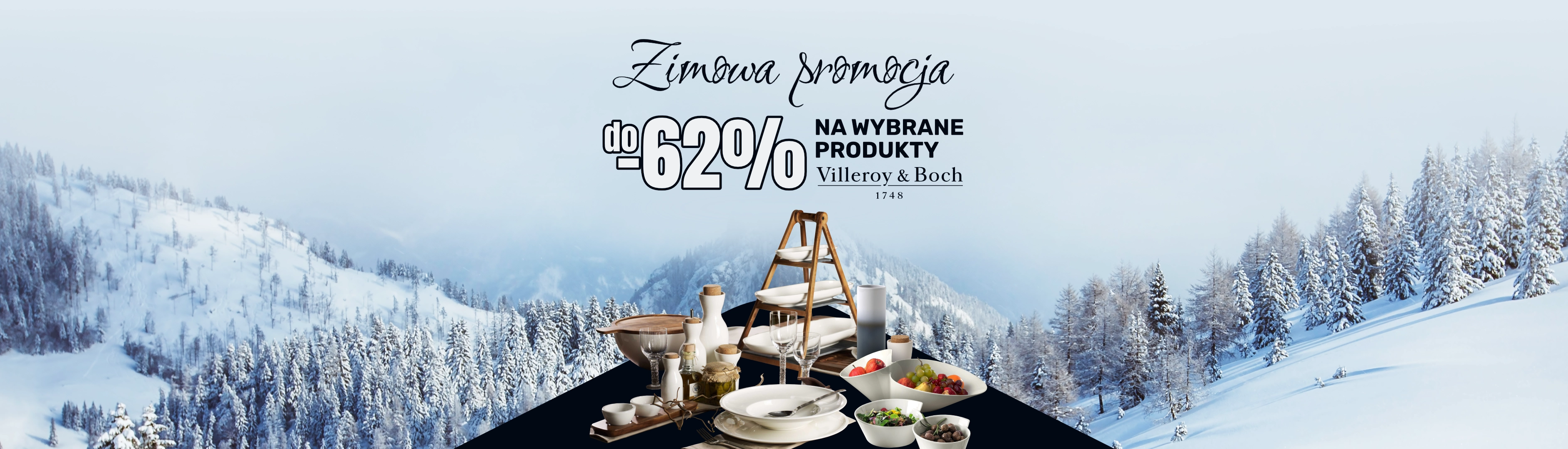 Zimowa Promocja - Villeroy&Boch - do -62% na wybrane produkty